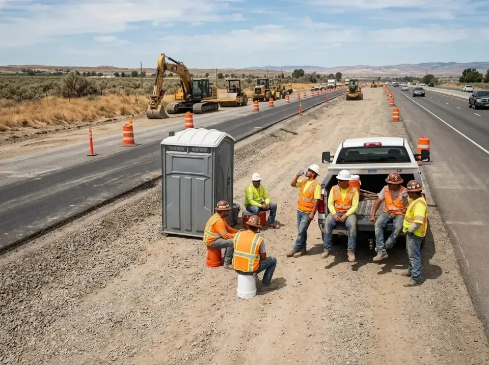 highway-road-construction-crew-007 — frequently asked questions, Porta Potty and Restroom Rentals in Bondurant, IA